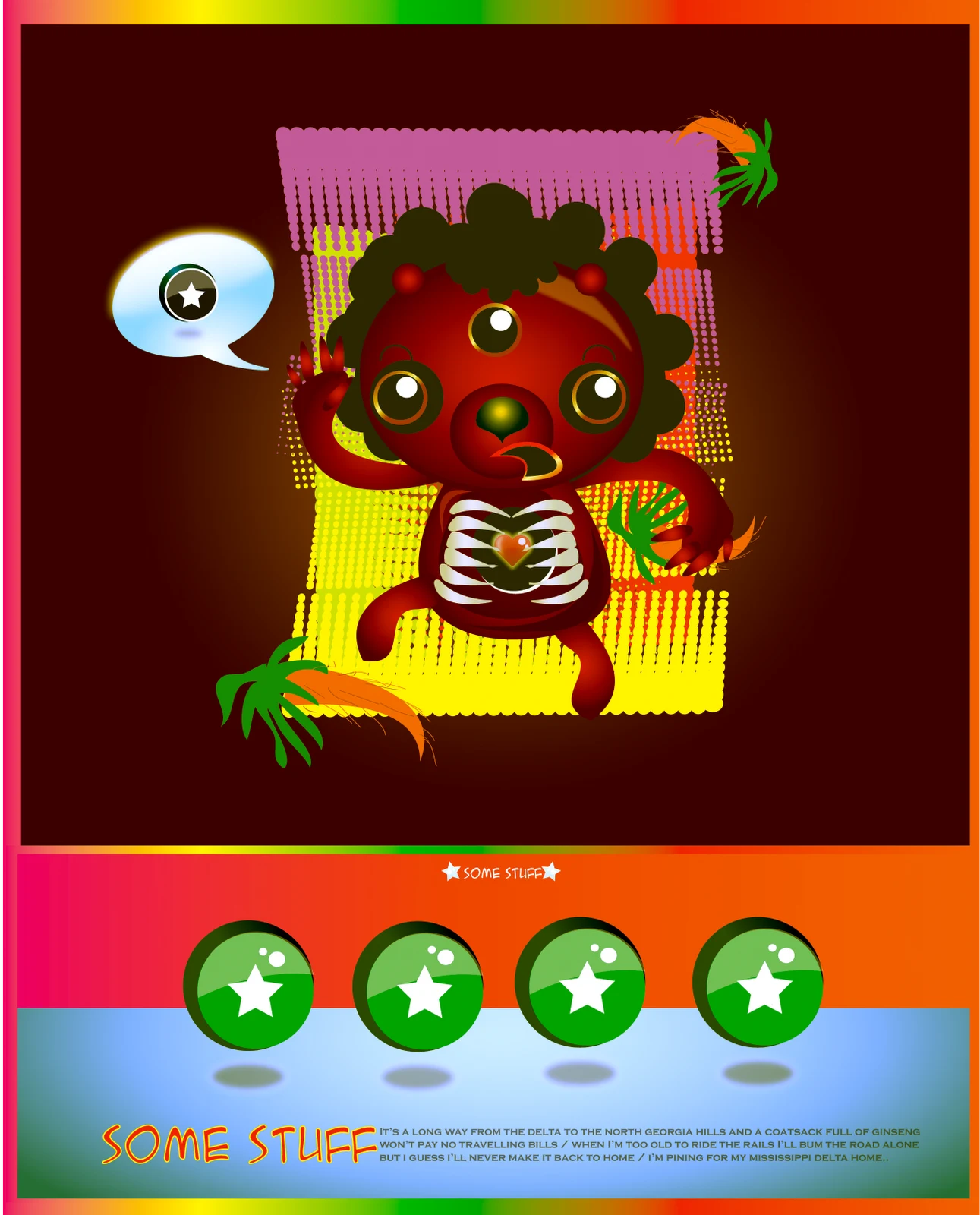 Generic Vector Fodder for App Game Market