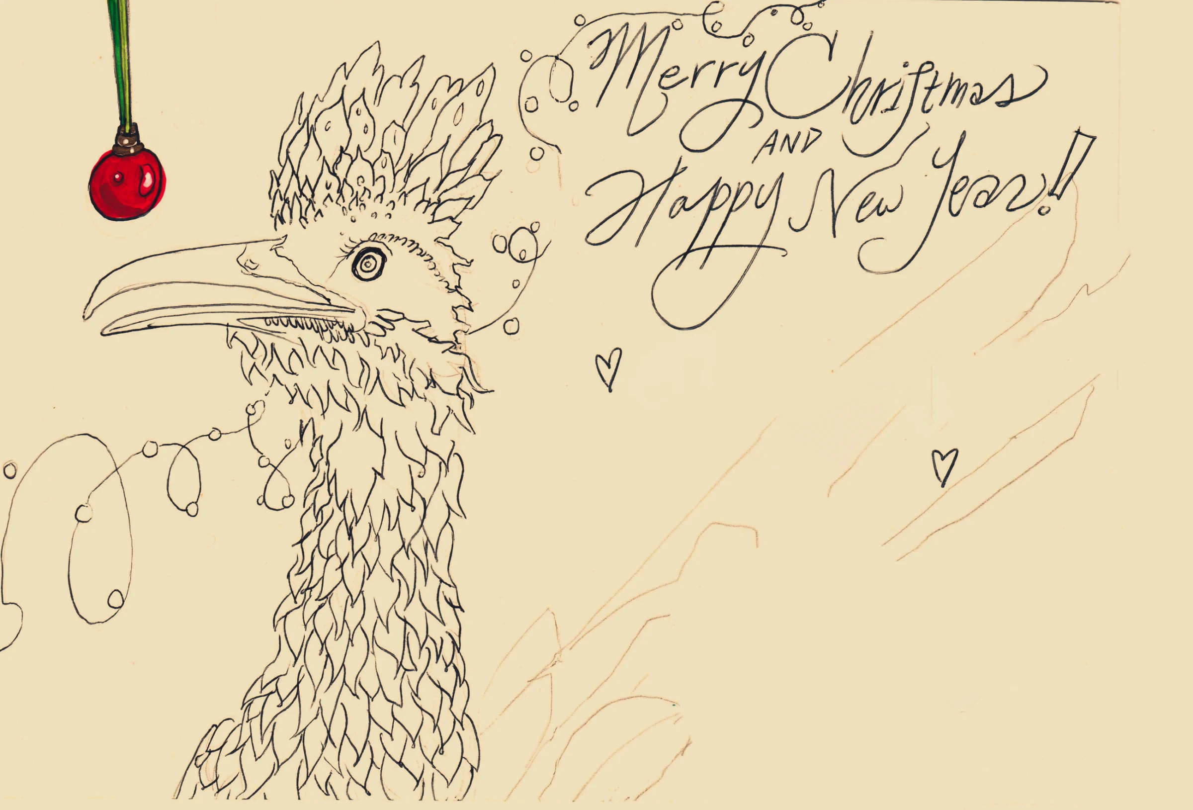 Holiday Card: Roadrunner