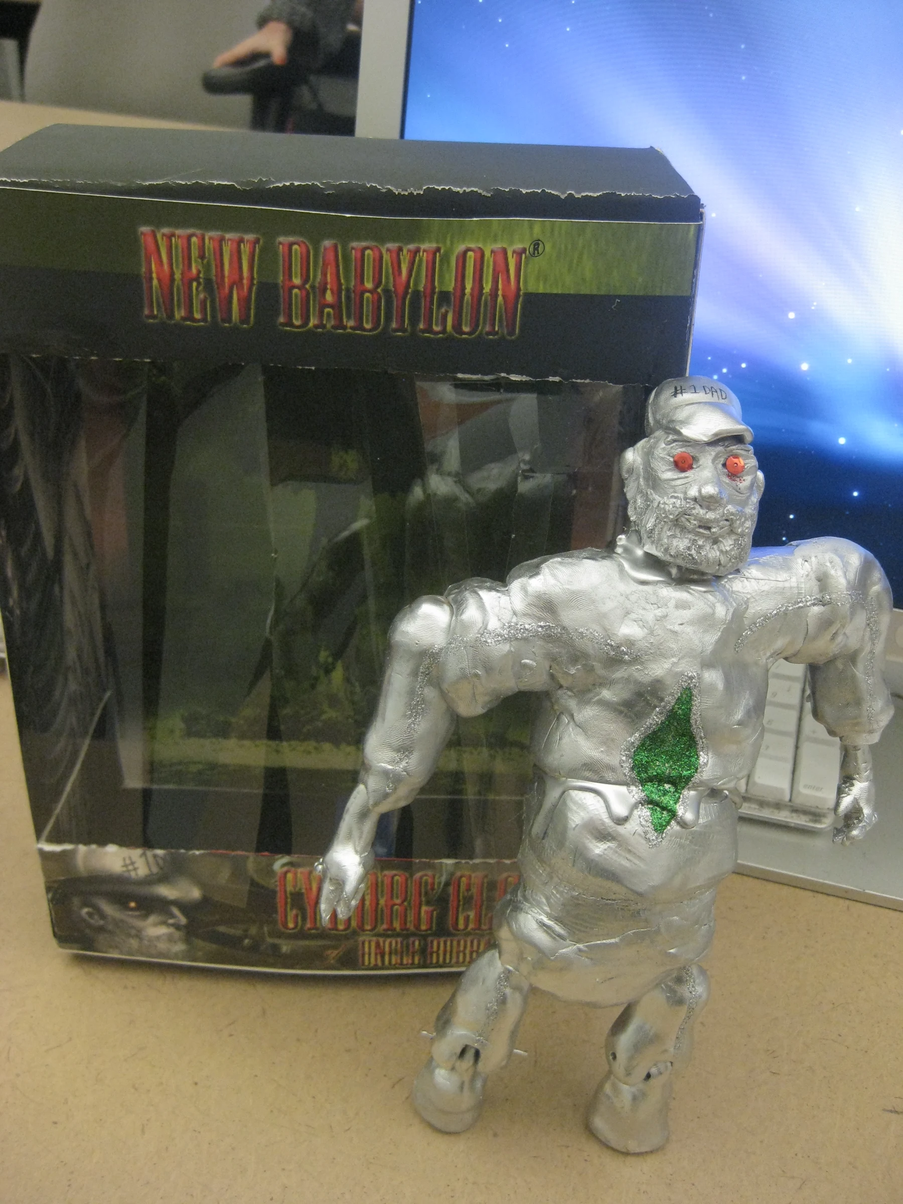 Cyborg Clone of Uncle Bubba & Package Design