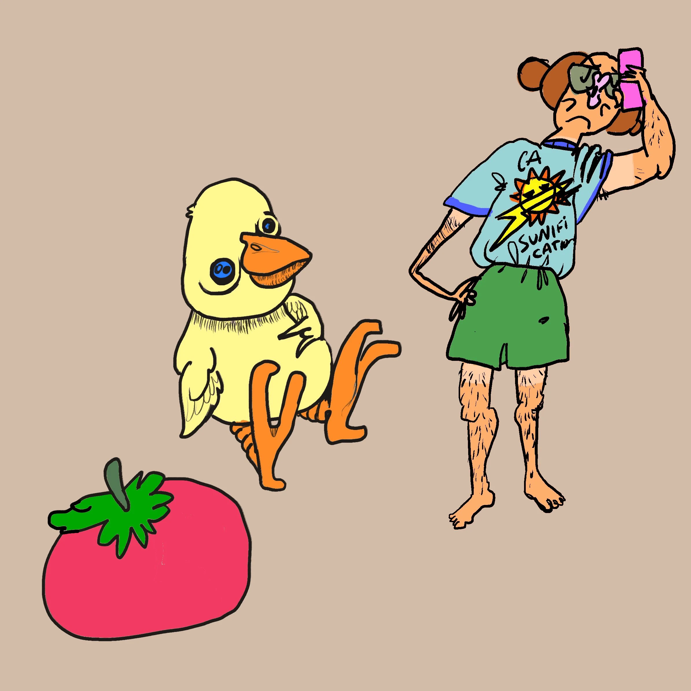 Duck and Evergreen Graduate.jpg