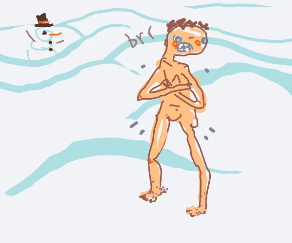 "Nekkid in the Snow"