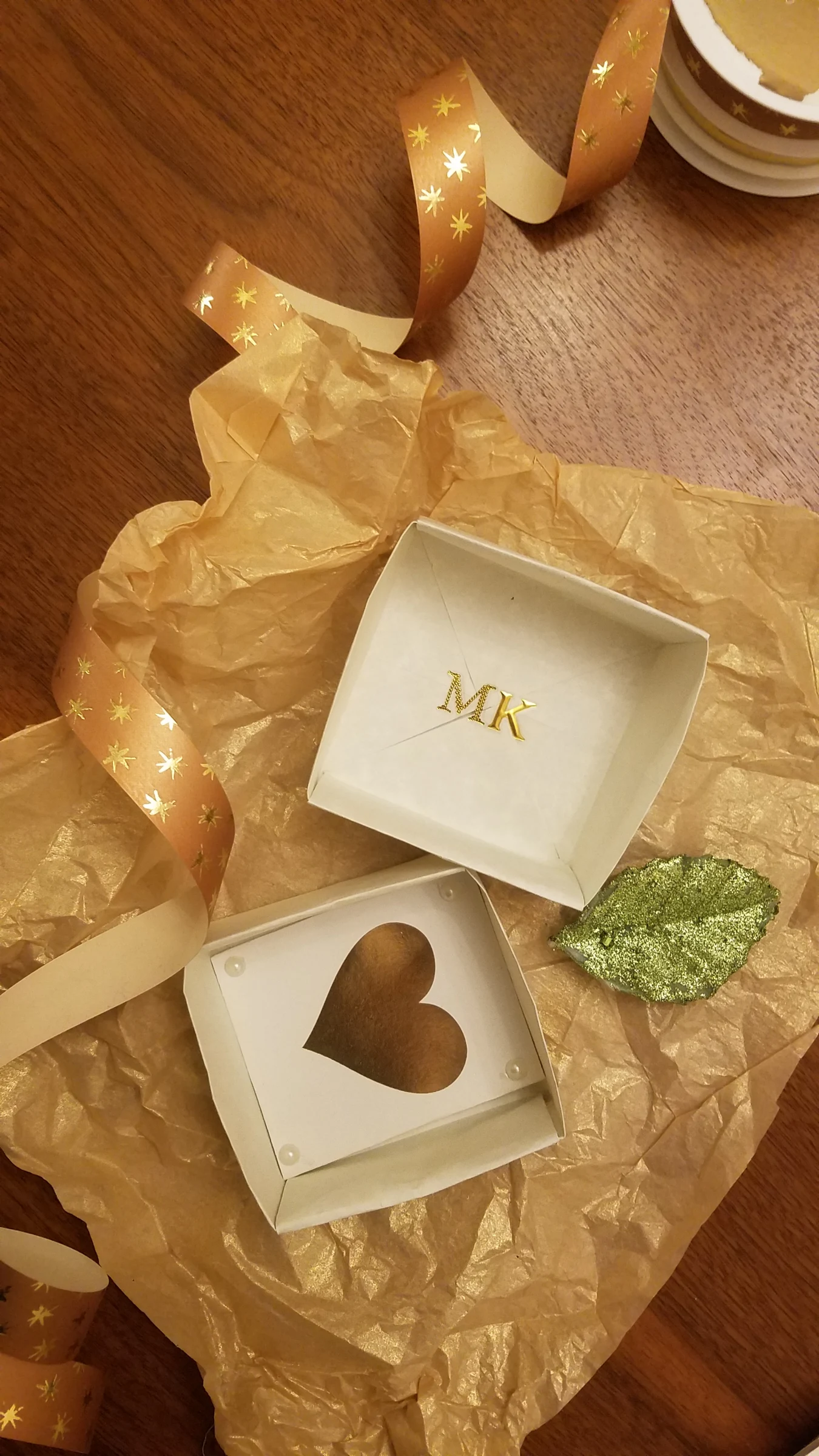 Marla & Kade wedding photos USB box