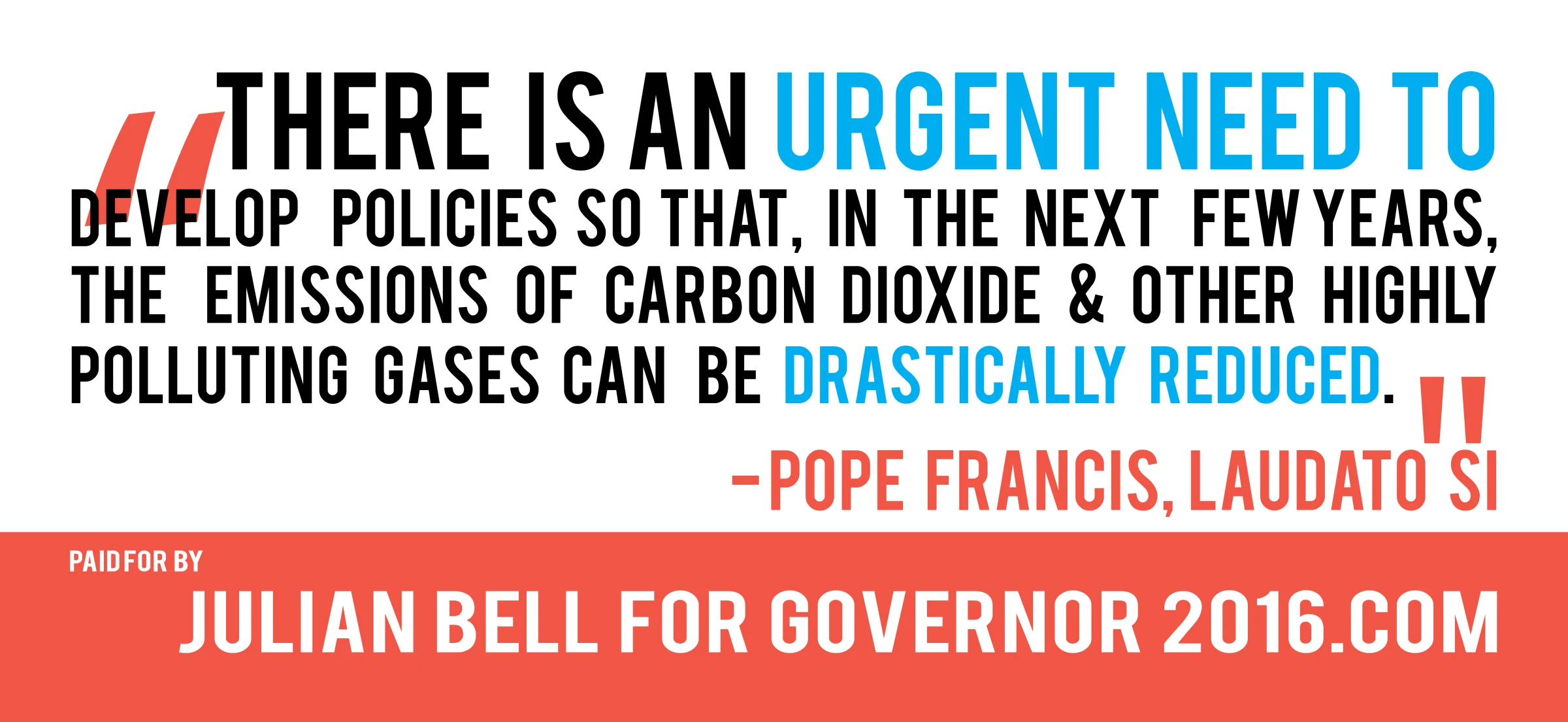 Pope Francis Billboard