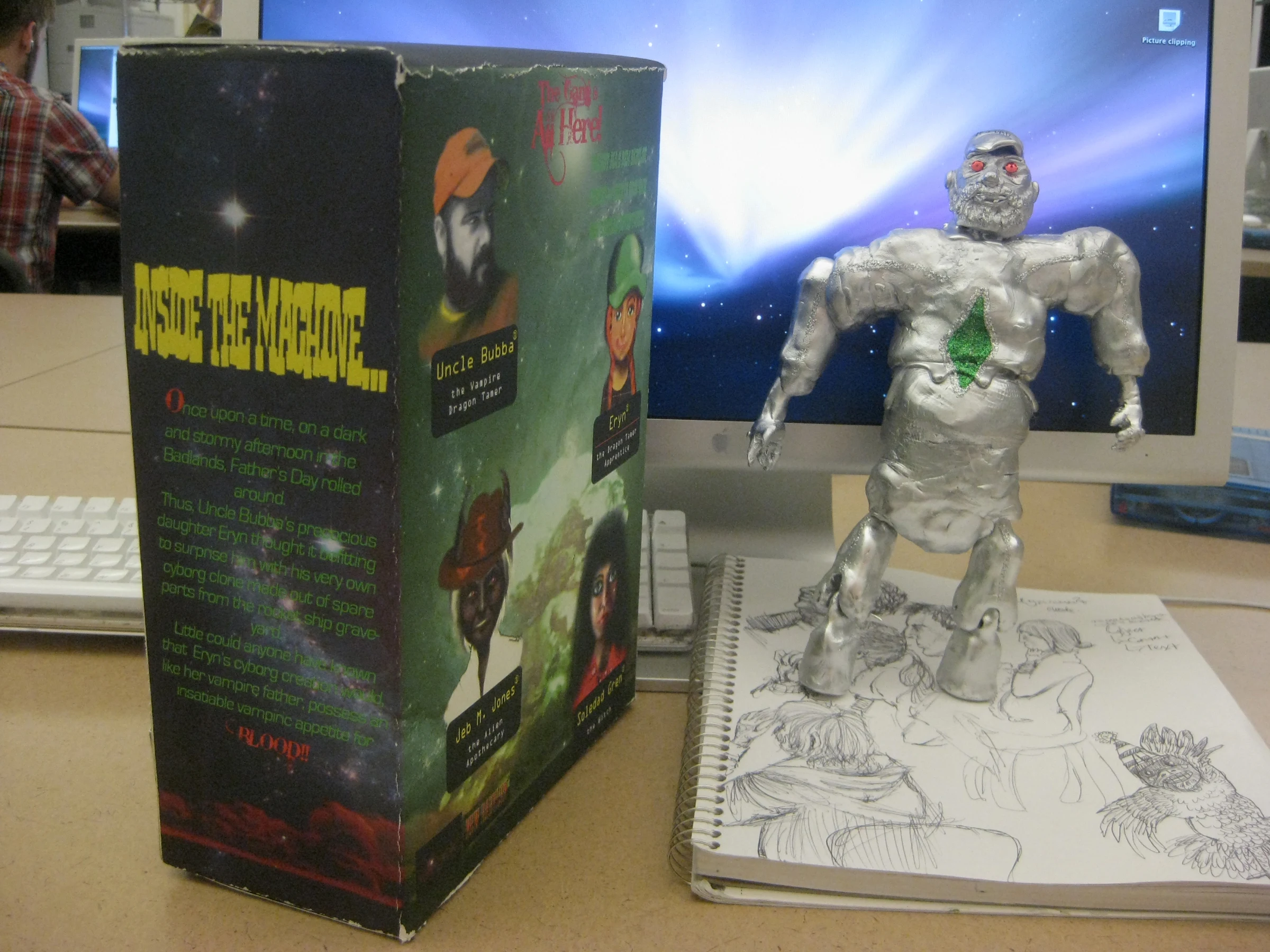 Cyborg Clone of Uncle Bubba & Package Design