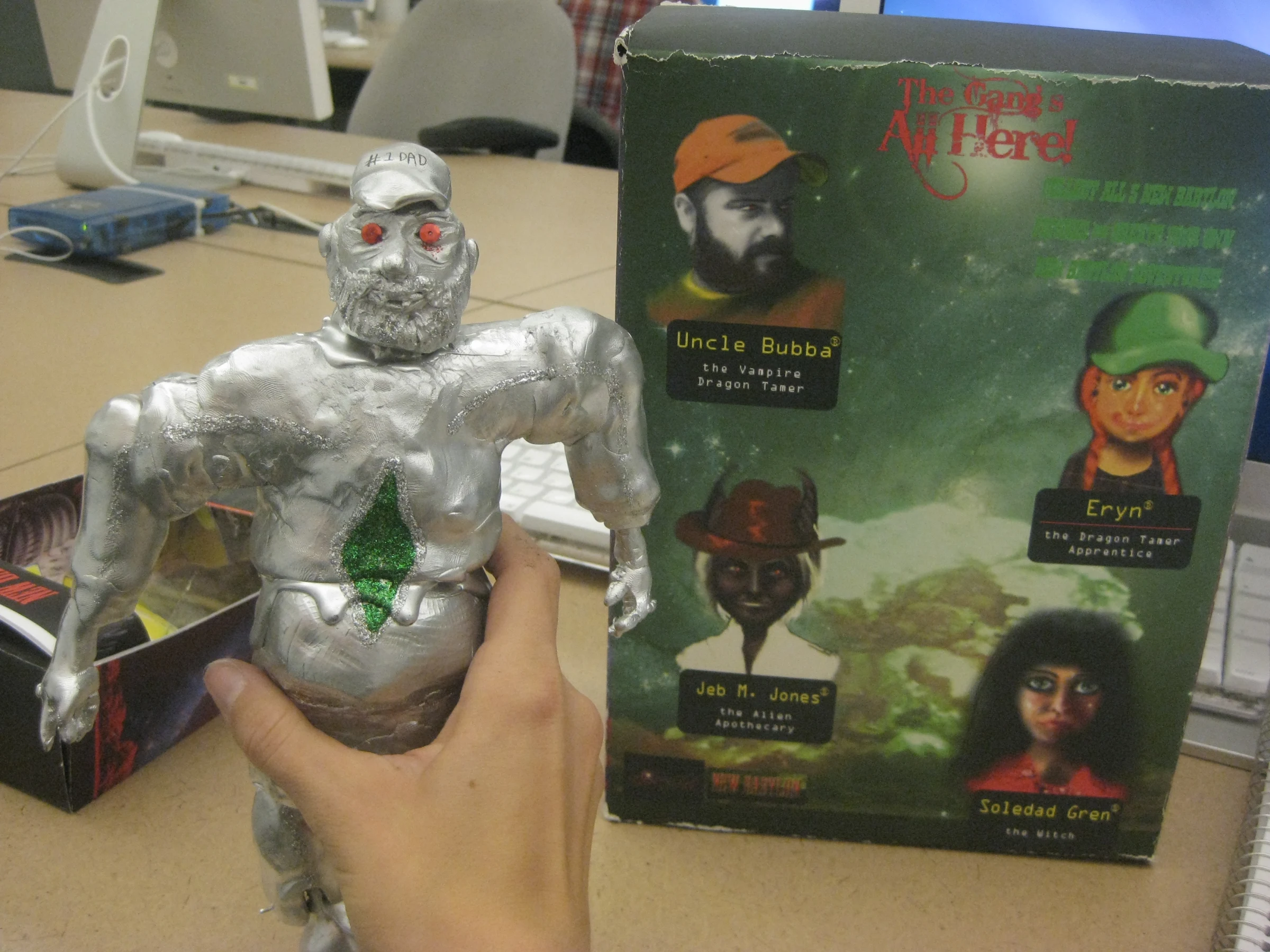 Cyborg Clone of Uncle Bubba & Package Design