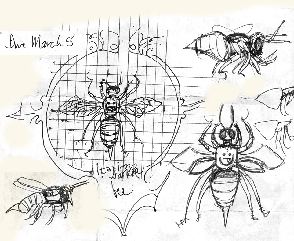 Bee - sketch