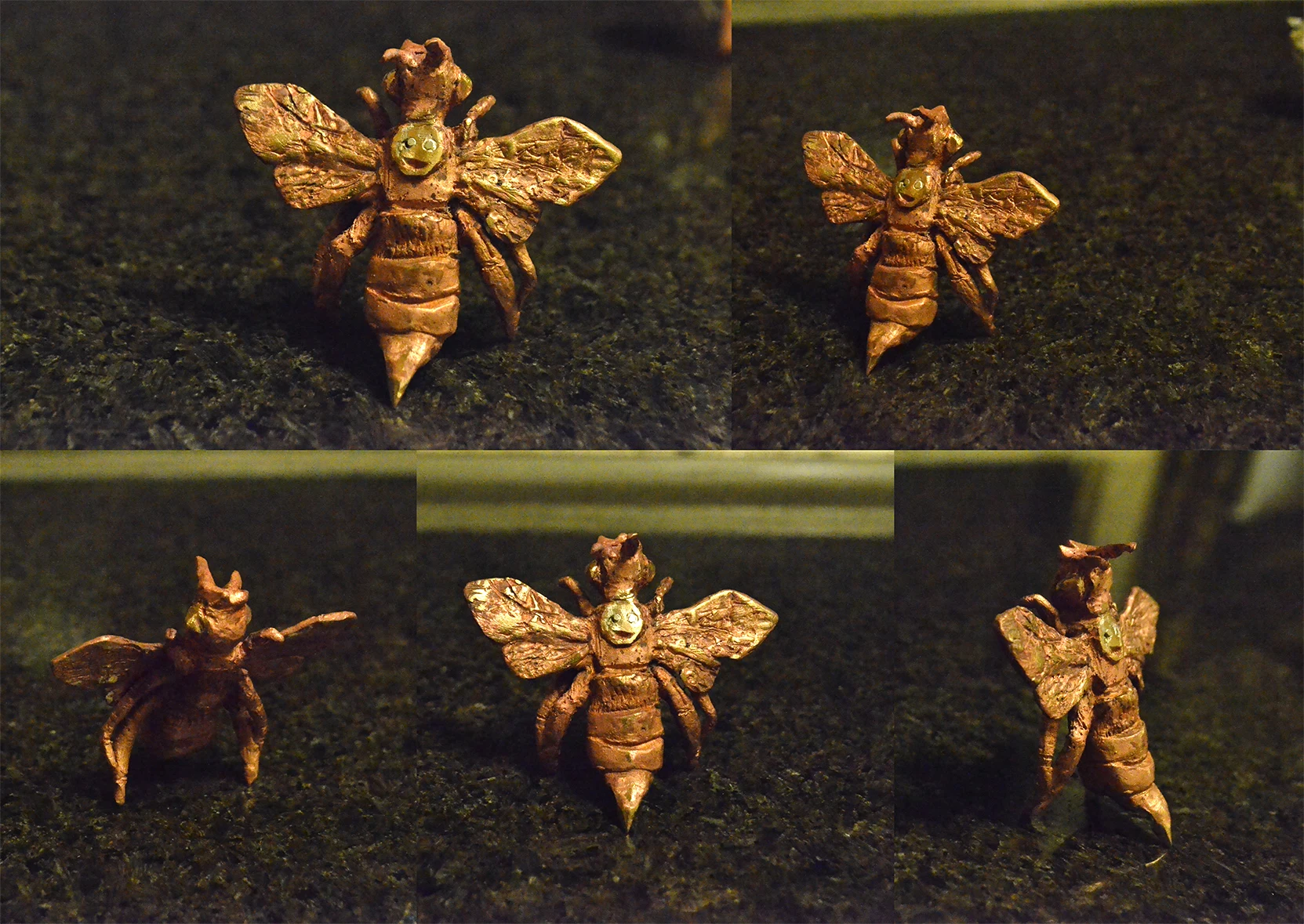 Bee - finished cast in bronze