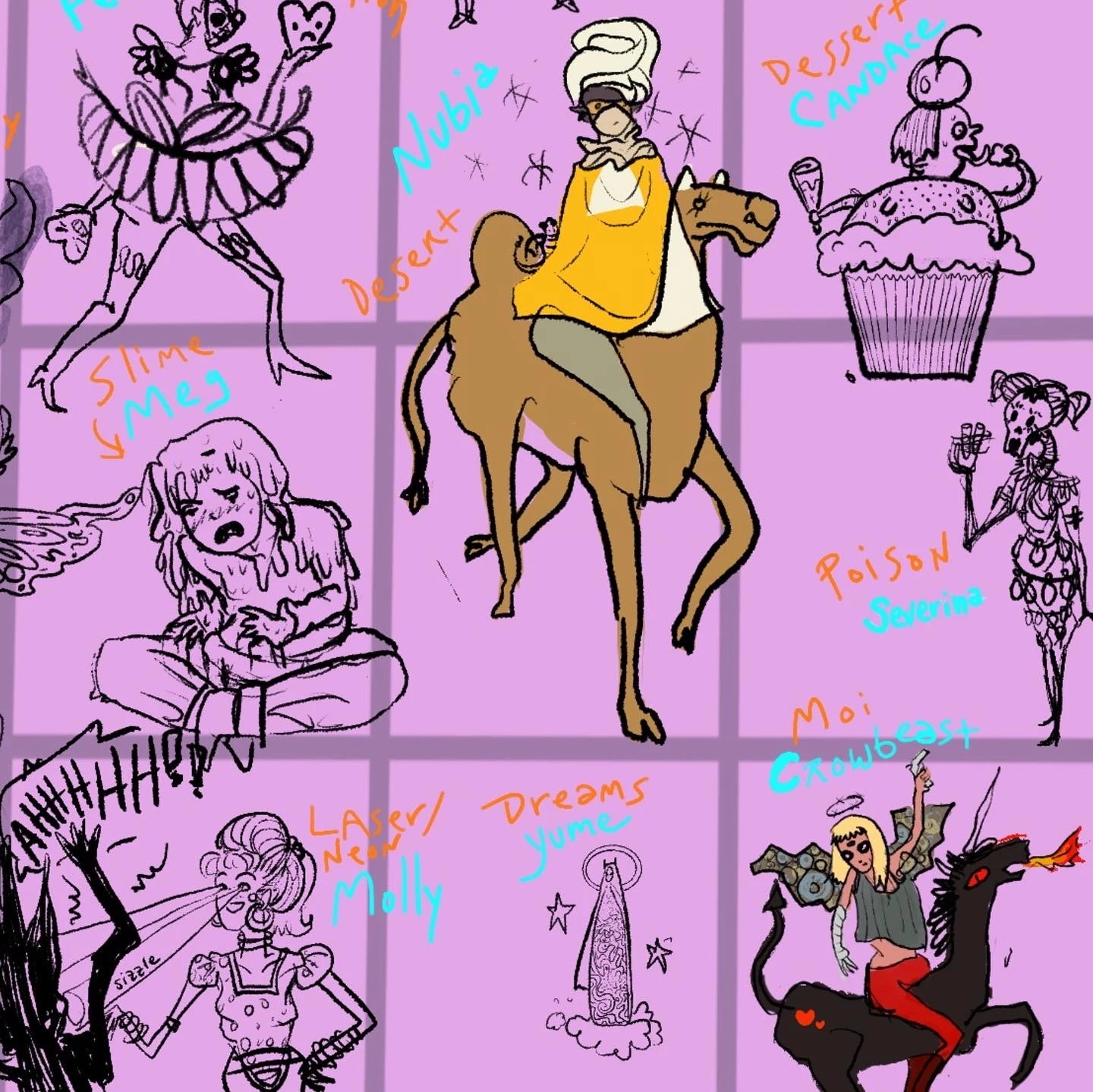 Magical Girls Medley - detail 1