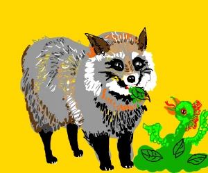 racoondog eats dinoplant.png