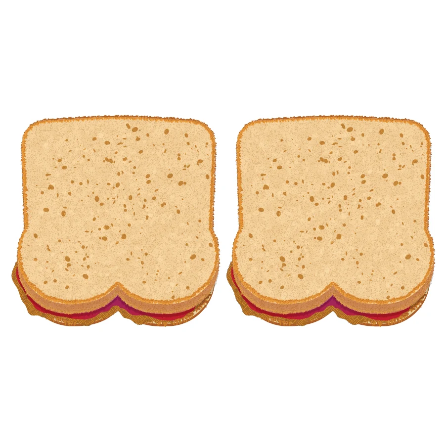 Back in the day, I contributed to the illustrations for a math text book.

God you can almost taste the bread. Honestly, I cry a little tear of joy when I look at this, because it's totally vector and scalable.