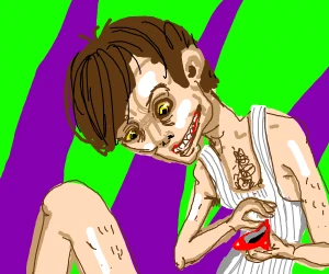 he loves little shoes.png