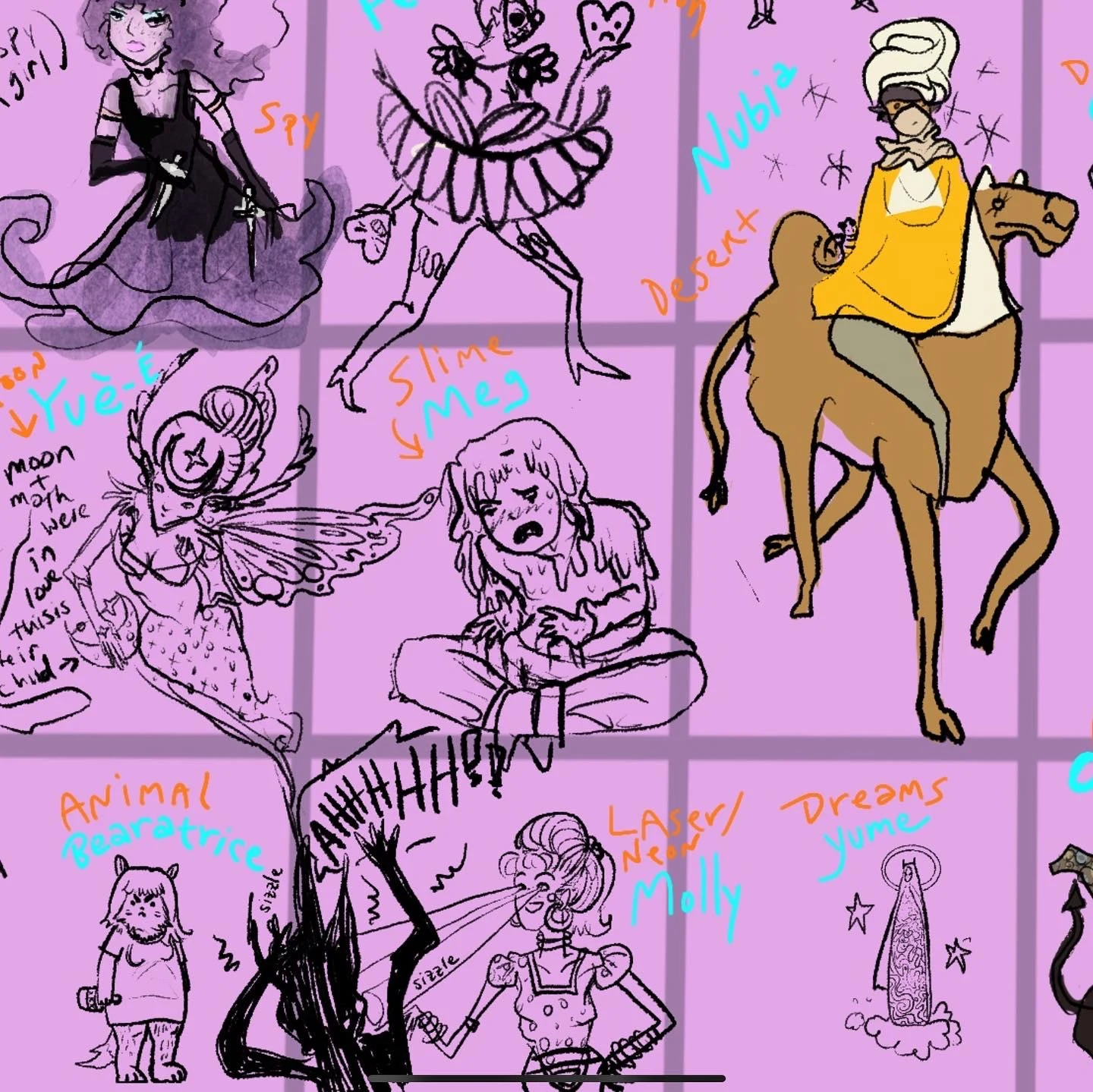 Magical Girls Medley - detail
