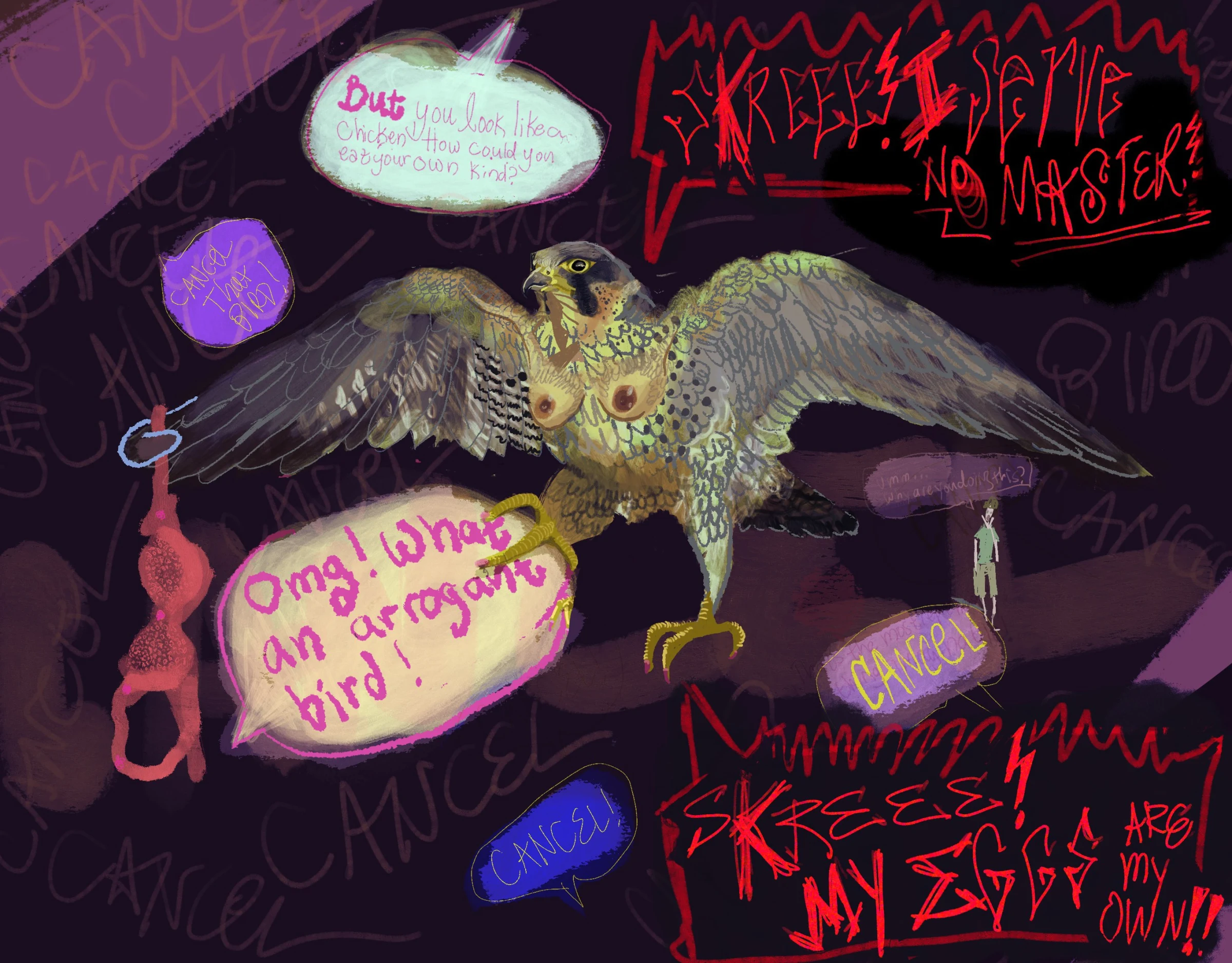 SKREE I serve no master.jpg