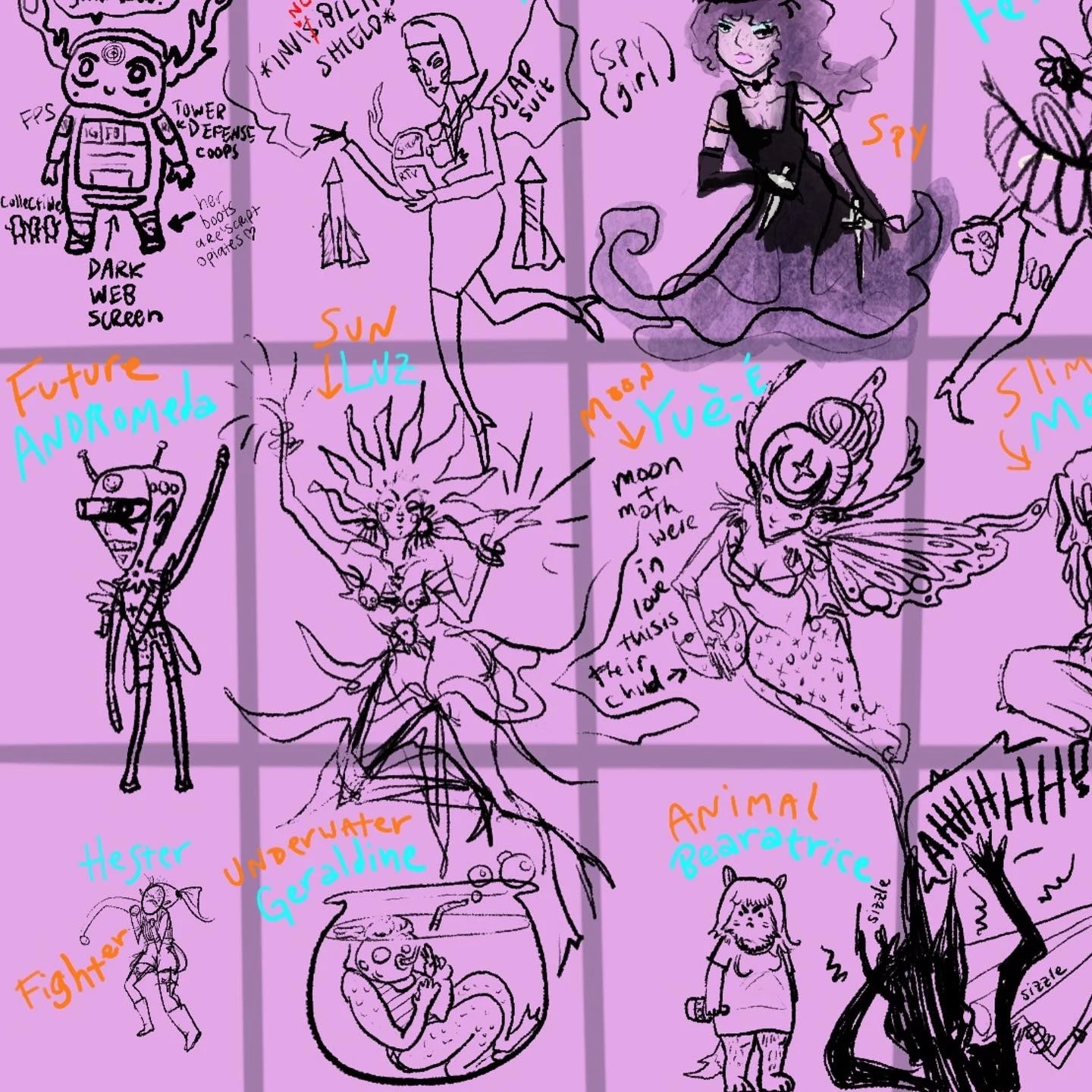 Magical Girls Medley - detail 4