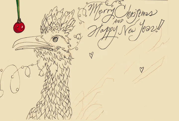Holiday Card: Roadrunner