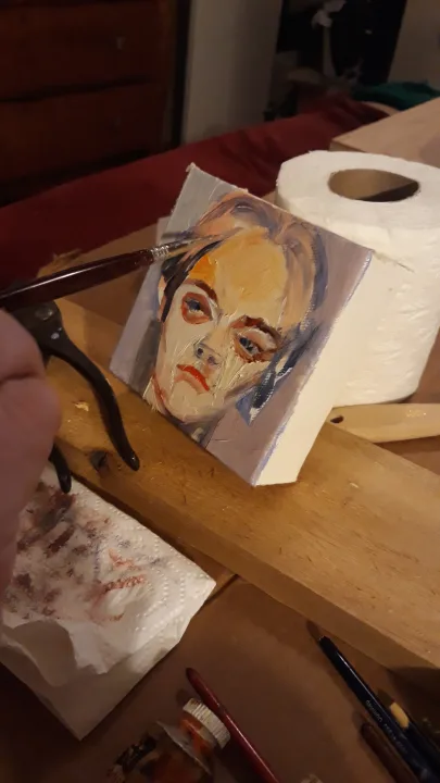 tiny canvas portrait I (view A)