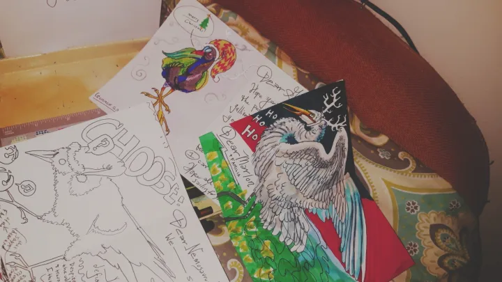 Holiday Card - Heron I