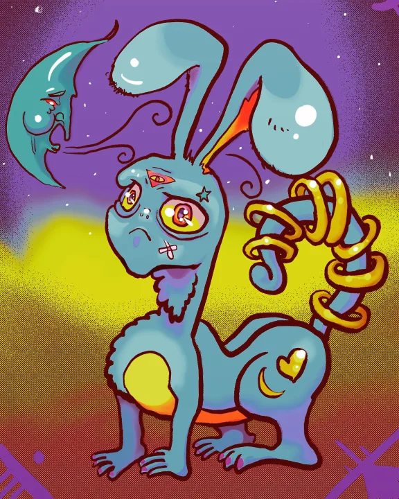 Blue Bunny I