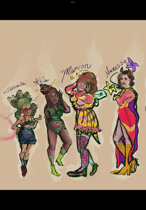 Doreane, Akila, Marion, Nanette